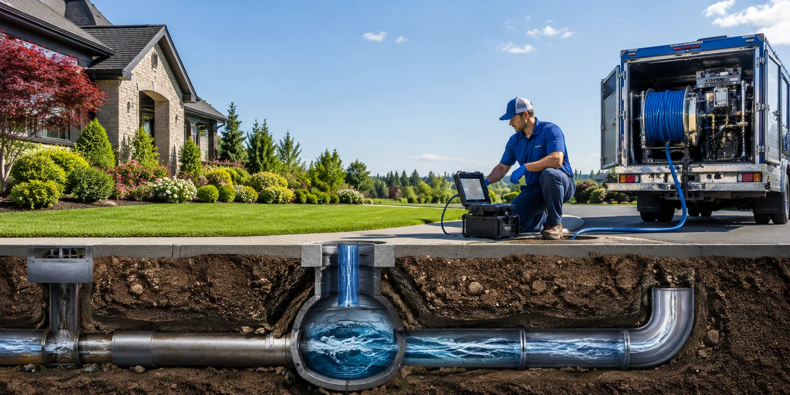 Drainage restoration information for White Haven, PA